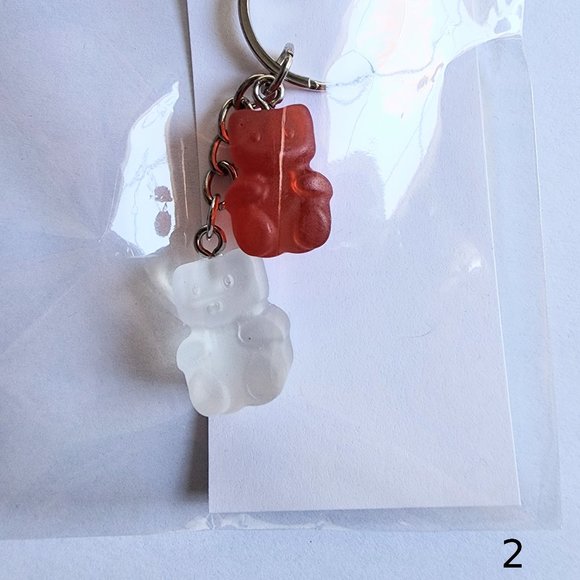 Cute Gummy Bear Keychain - Picture 3 of 6